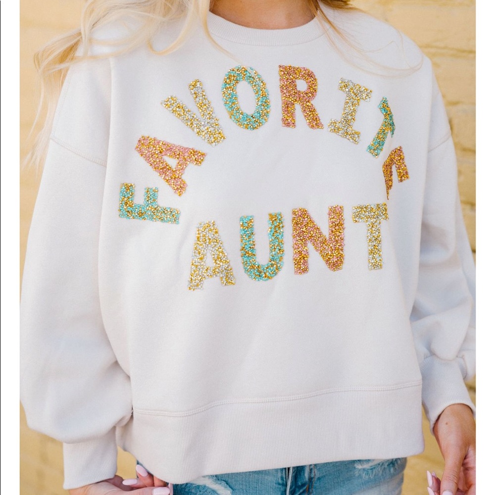 Judith March favorite Aunt Sweater